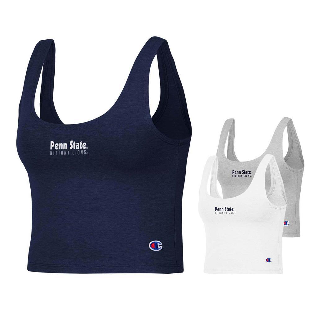 Penn State Champion Women's Tailgate Scoop Neck Cropped Tank