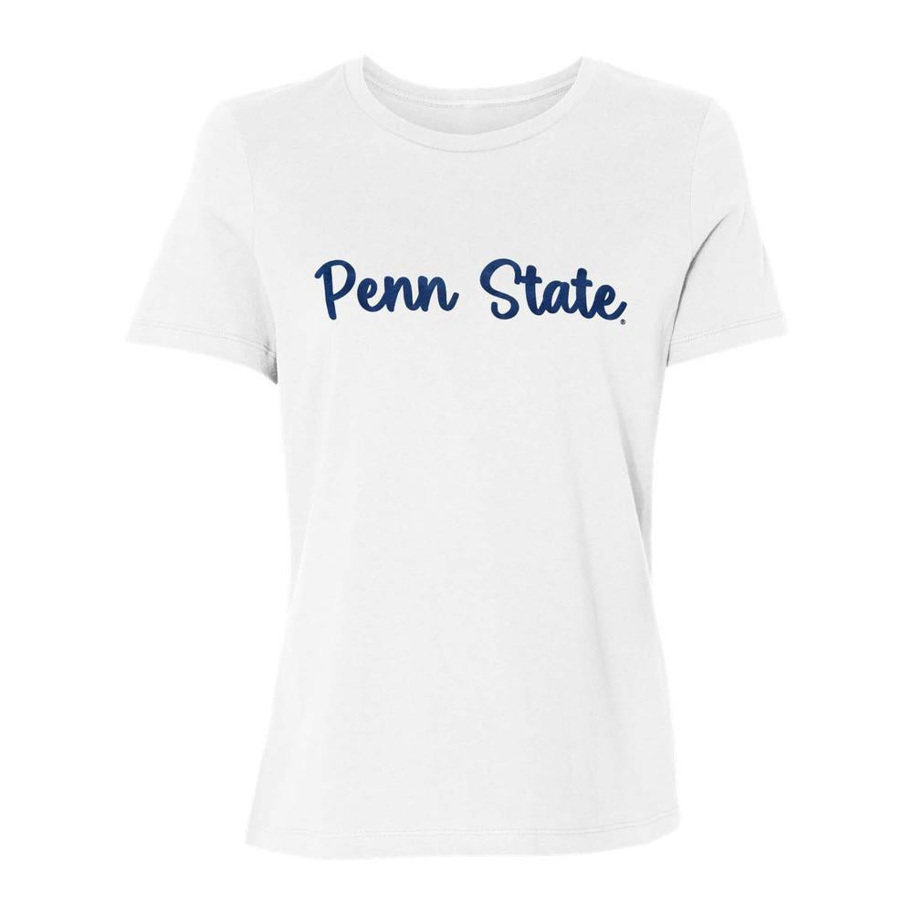 Penn State Women's Puff Print Script T-Shirt