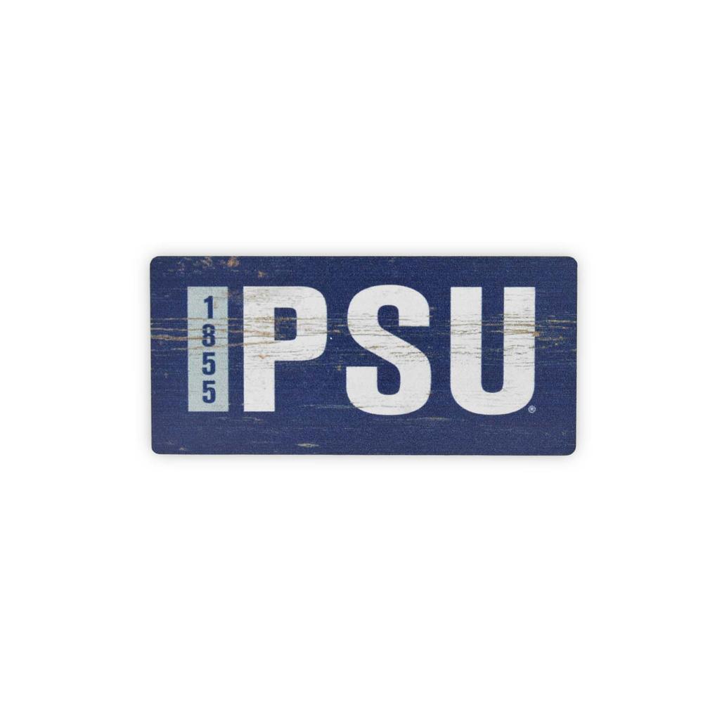 Penn State Block PSU Long Wooden Magnet