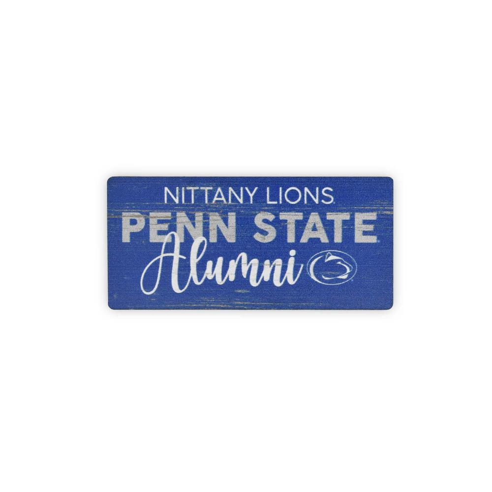 Penn State Alumni Long Wooden Magnet