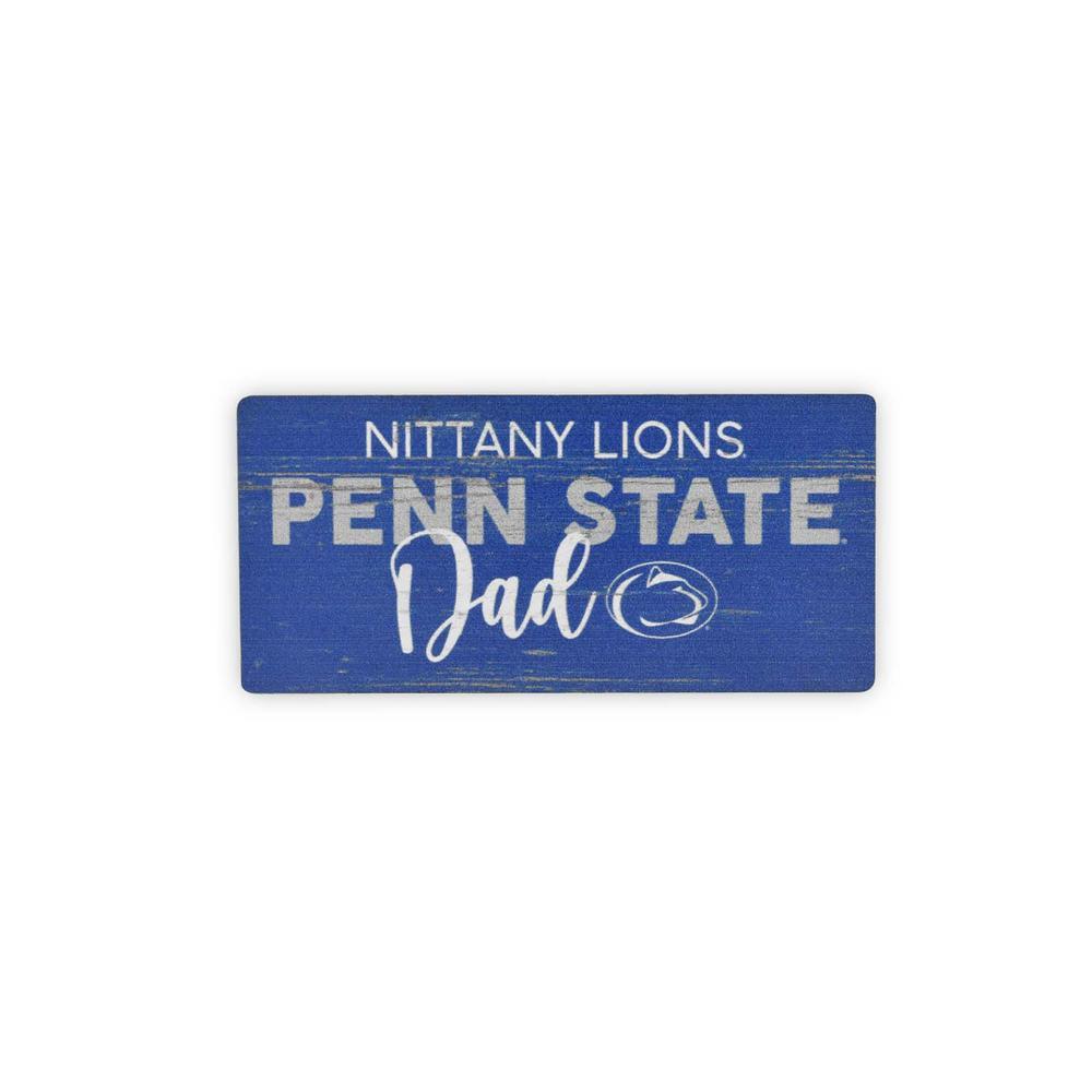 Penn State Dad Long Wooden Magnet