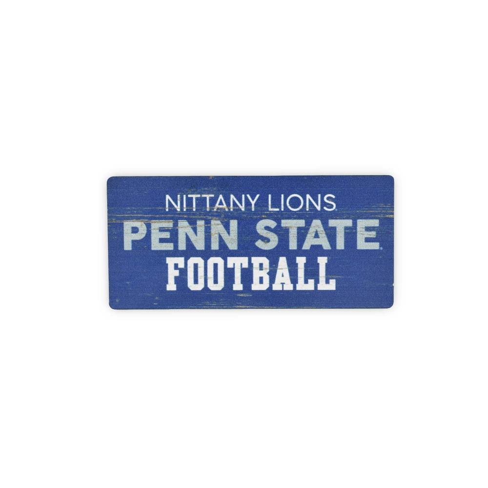 Penn State Football Long Wooden Magnet
