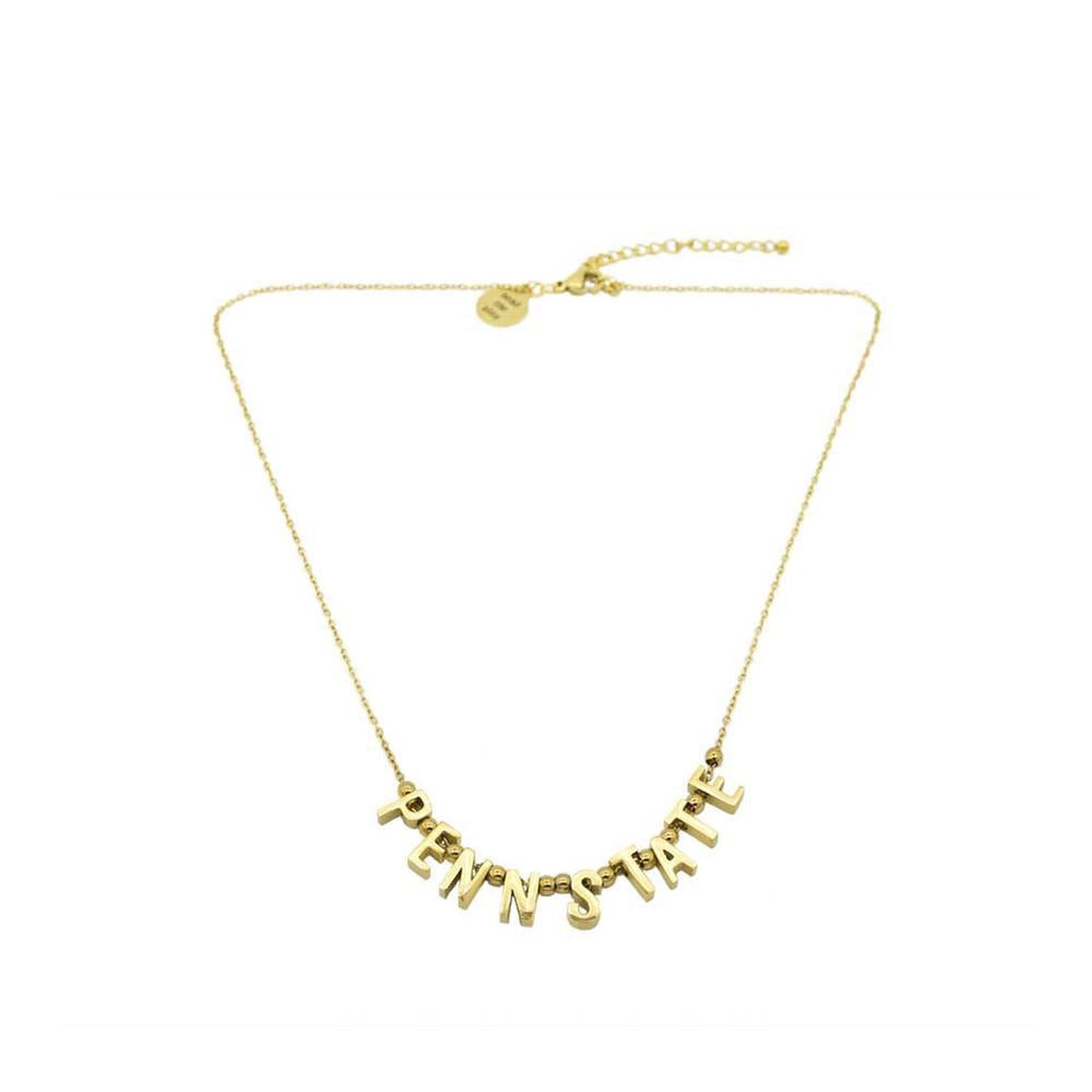 Penn State Letters Necklace