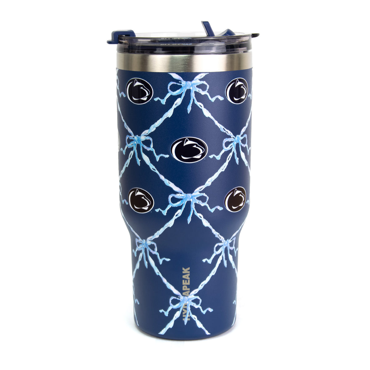 Penn State Voyager Logo Bows 25oz Tumbler