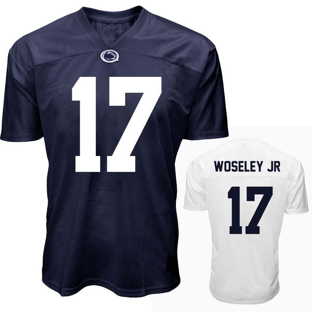 Penn State Youth NIL Kenny Woseley Jr #17 Football Jersey