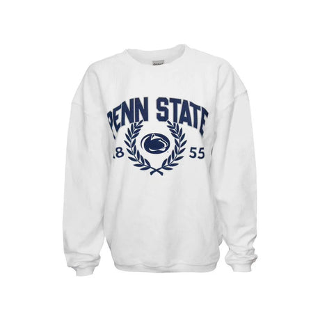 Penn State Women's Arc Laurels Corded Crew Sweatshirt