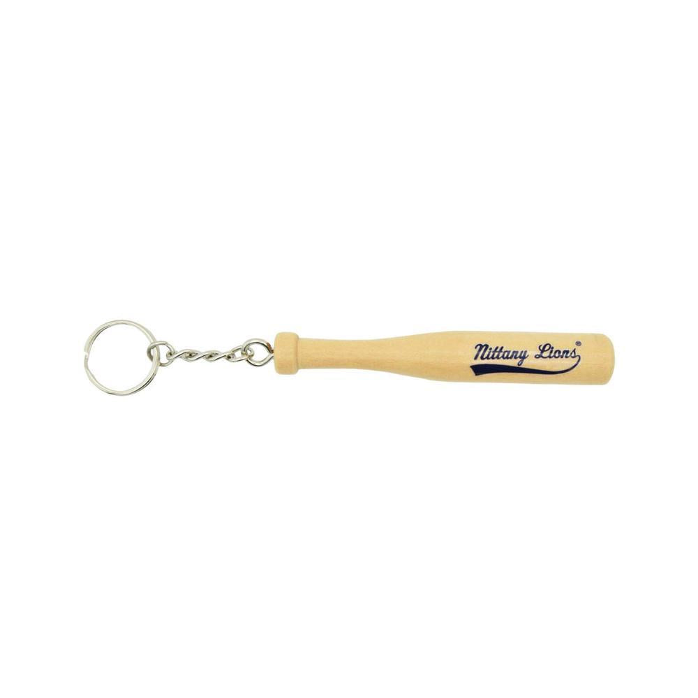 Penn State 4" Wood Bat Keychain
