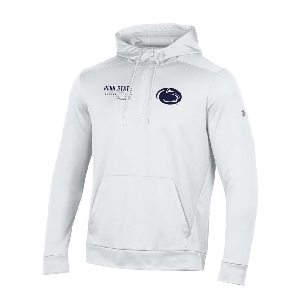 Penn State Under Armour Half Zip Hooded Sweatshirt