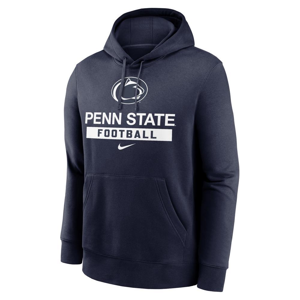 Penn State Nike Football Fleece Hooded Sweatshirt