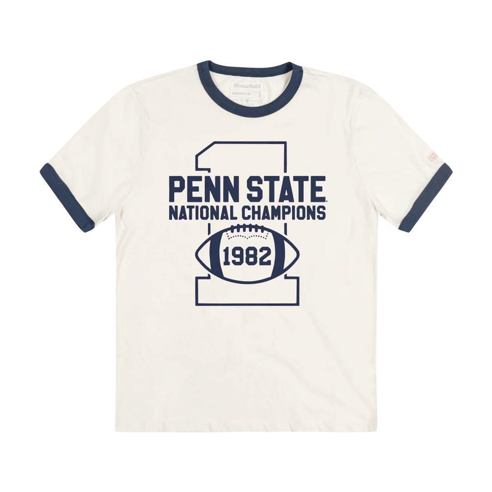 Penn State Homefield 1982 Football National Champions Ringer T-Shirt