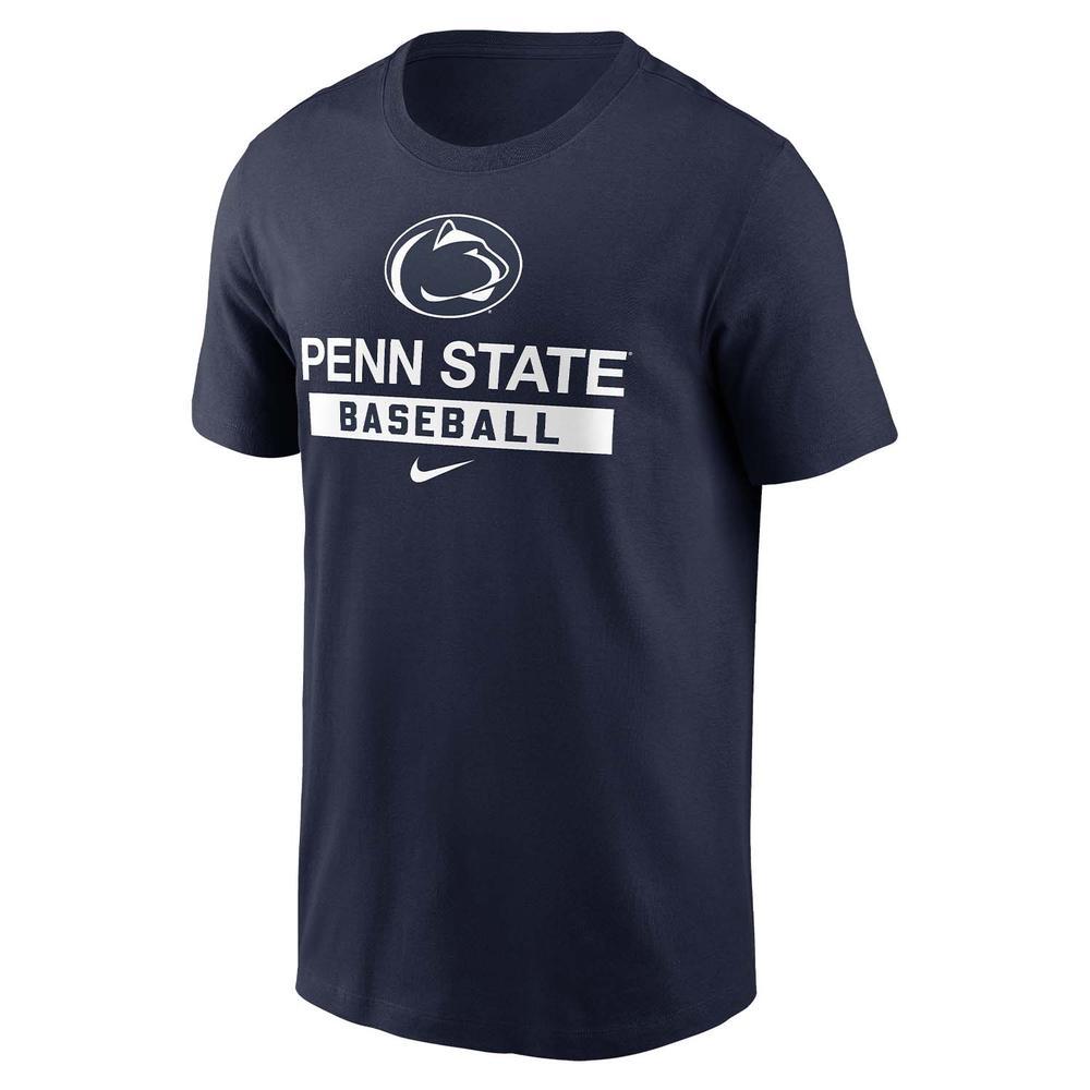 Penn State Nike Baseball Cotton T-Shirt