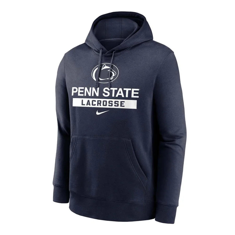 Penn State Nike Lacrosse Fleece Hooded Sweatshirt