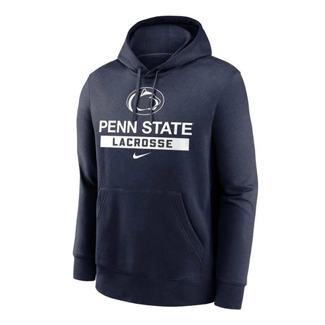 Penn State Nike Lacrosse Fleece Hooded Sweatshirt