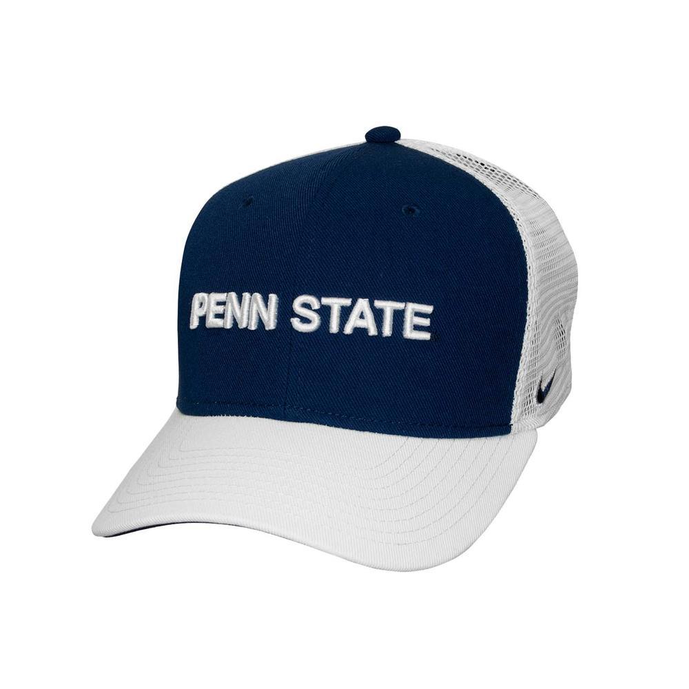 Penn State Nike Wordmark Rise Trucker Hat