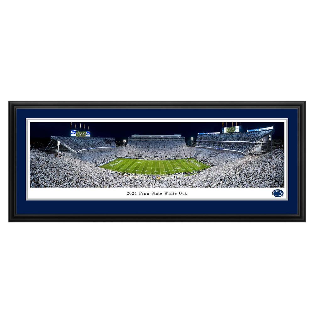 Penn State 2024 White-Out Deluxe Frame Panorama Print