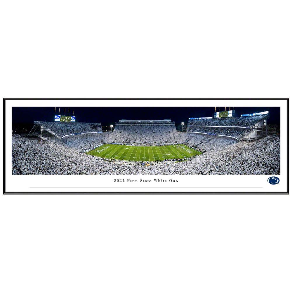 Penn State 2024 White-Out Standard Frame Panorama Print