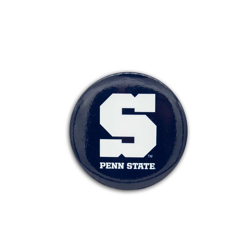 Penn State 3" Block "S" Button