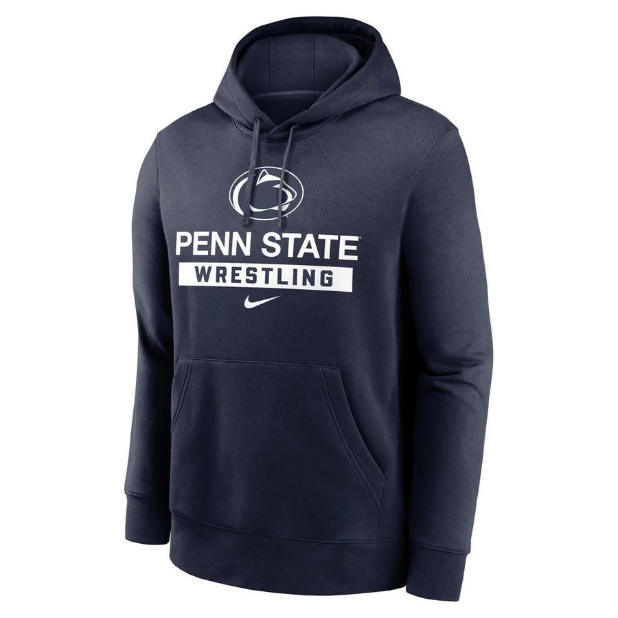 Penn State Nike Wrestling Fleece Hooded Sweatshirt