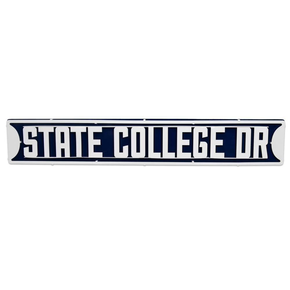 Penn State 3D State College Street Sign