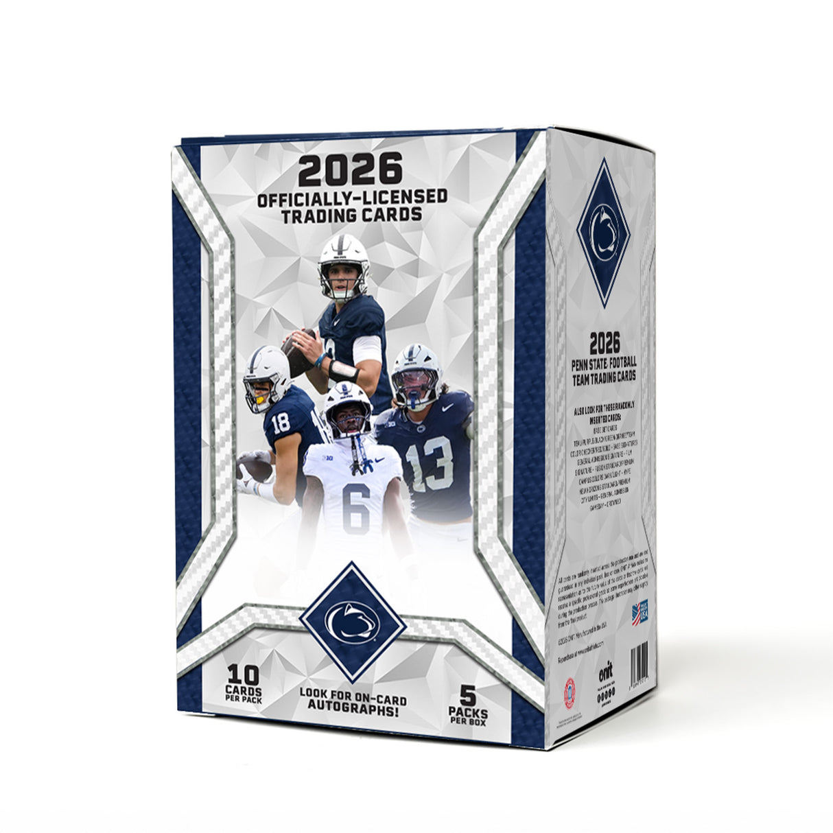 Penn State 2026 Football 50-Count Blaster Card Box