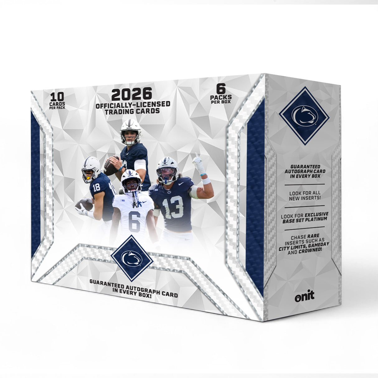 Penn State 2026 Football Platinum 60-Count Trading Cards Box
