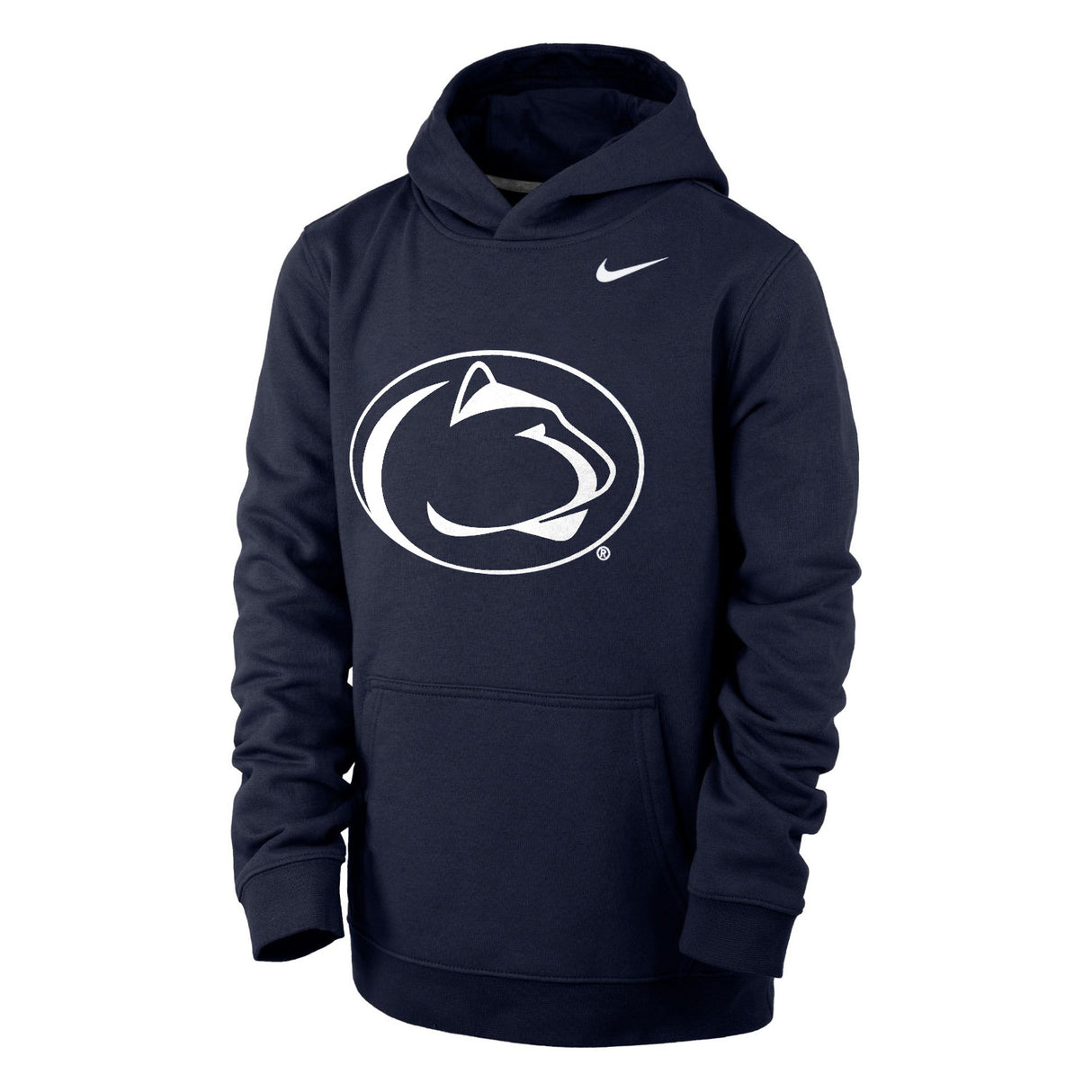 Penn State Nike Youth Club Fleece Hooded Sweatshirt