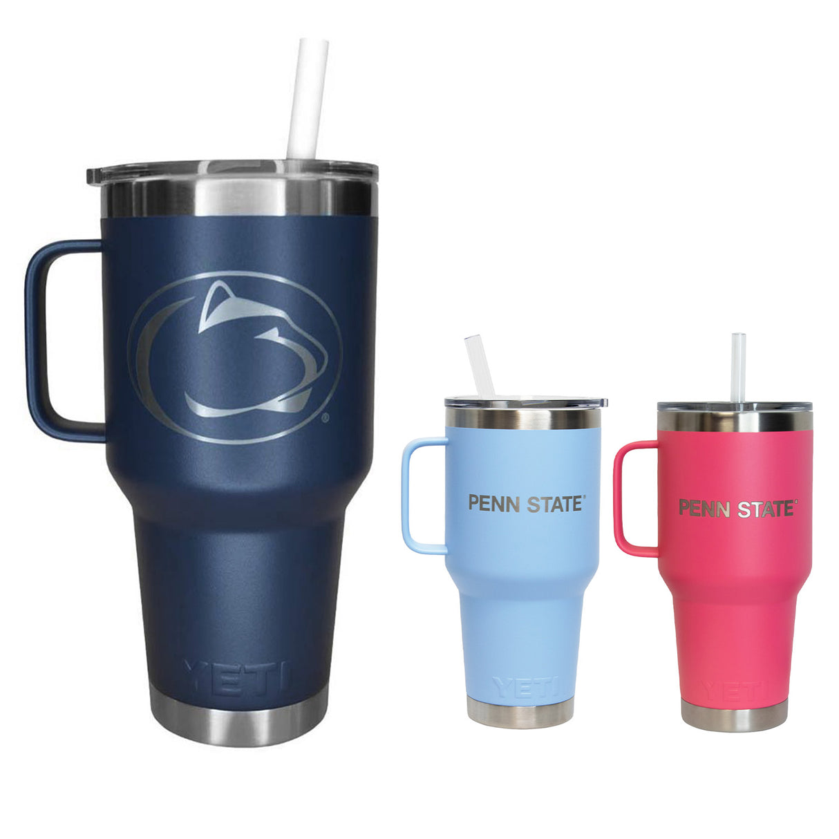 Penn State Yeti 35oz Straw Mug