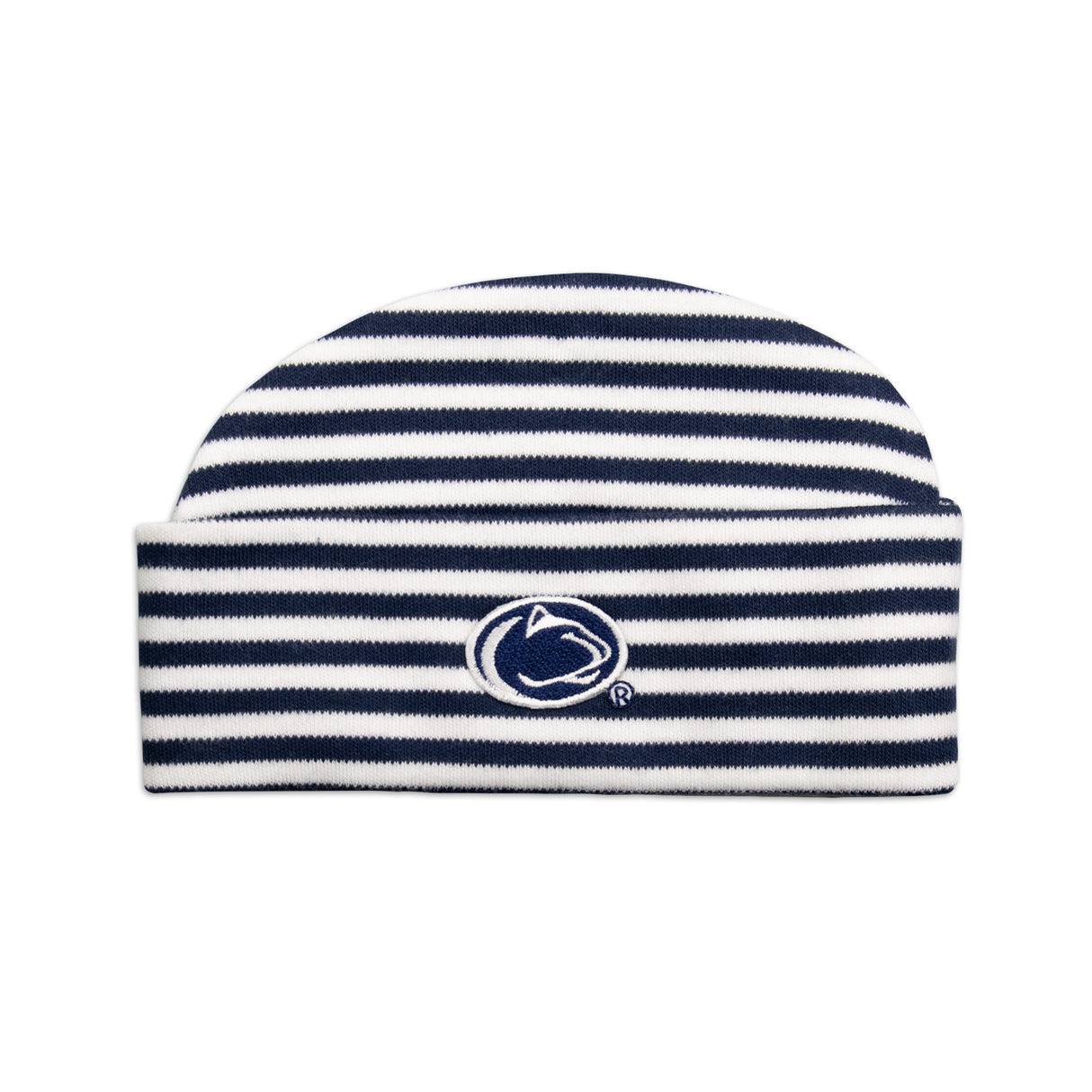 Penn State Infant Striped Knit Hat