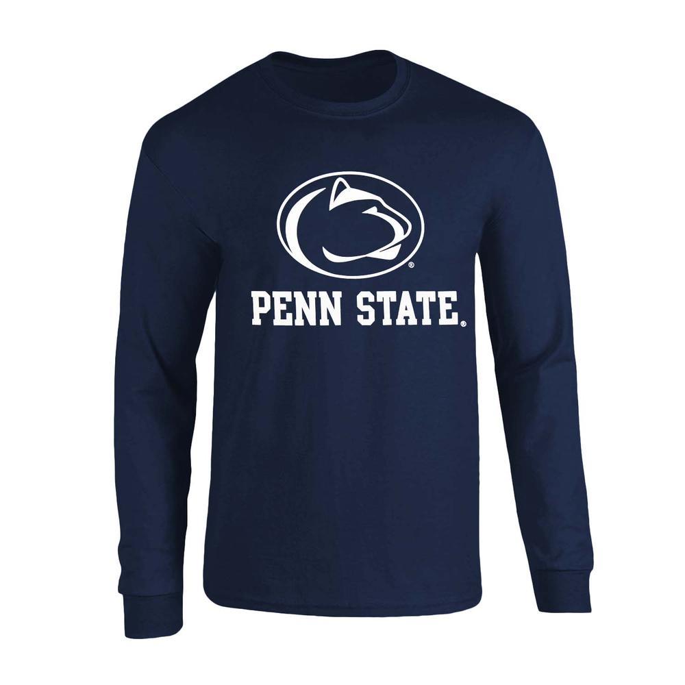Penn State Logo Block Adult Long Sleeve T-shirt
