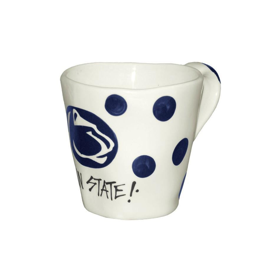 Penn State Wobbly Edge Ceramic Mug
