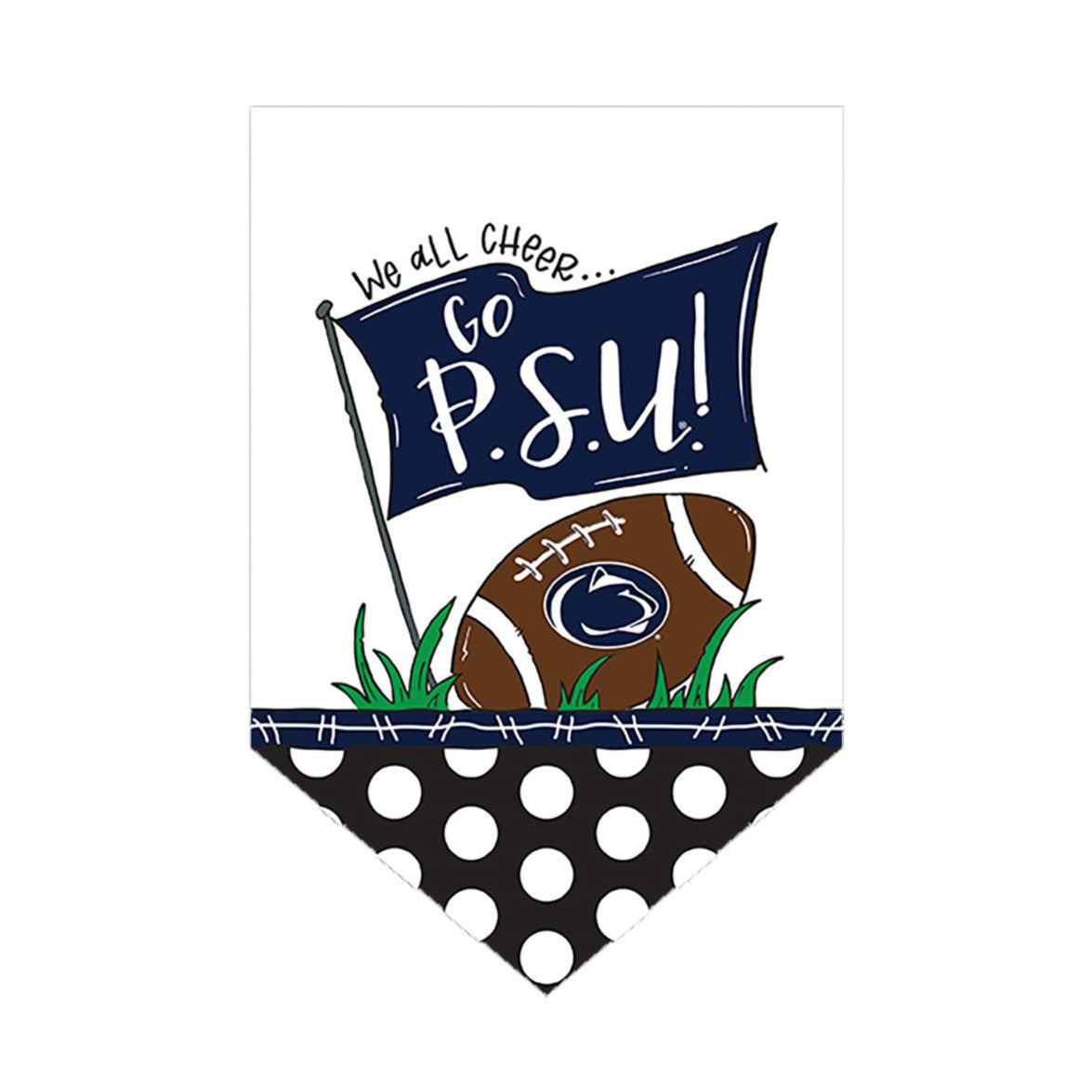 Penn State Football 12" x 18" Garden Flag
