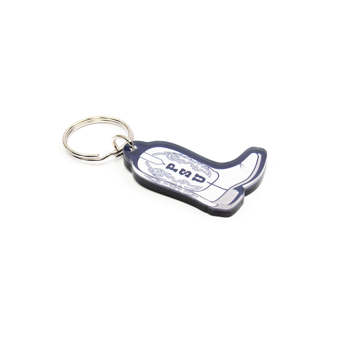 Penn State Acrylic Cowboy Boot Keychain