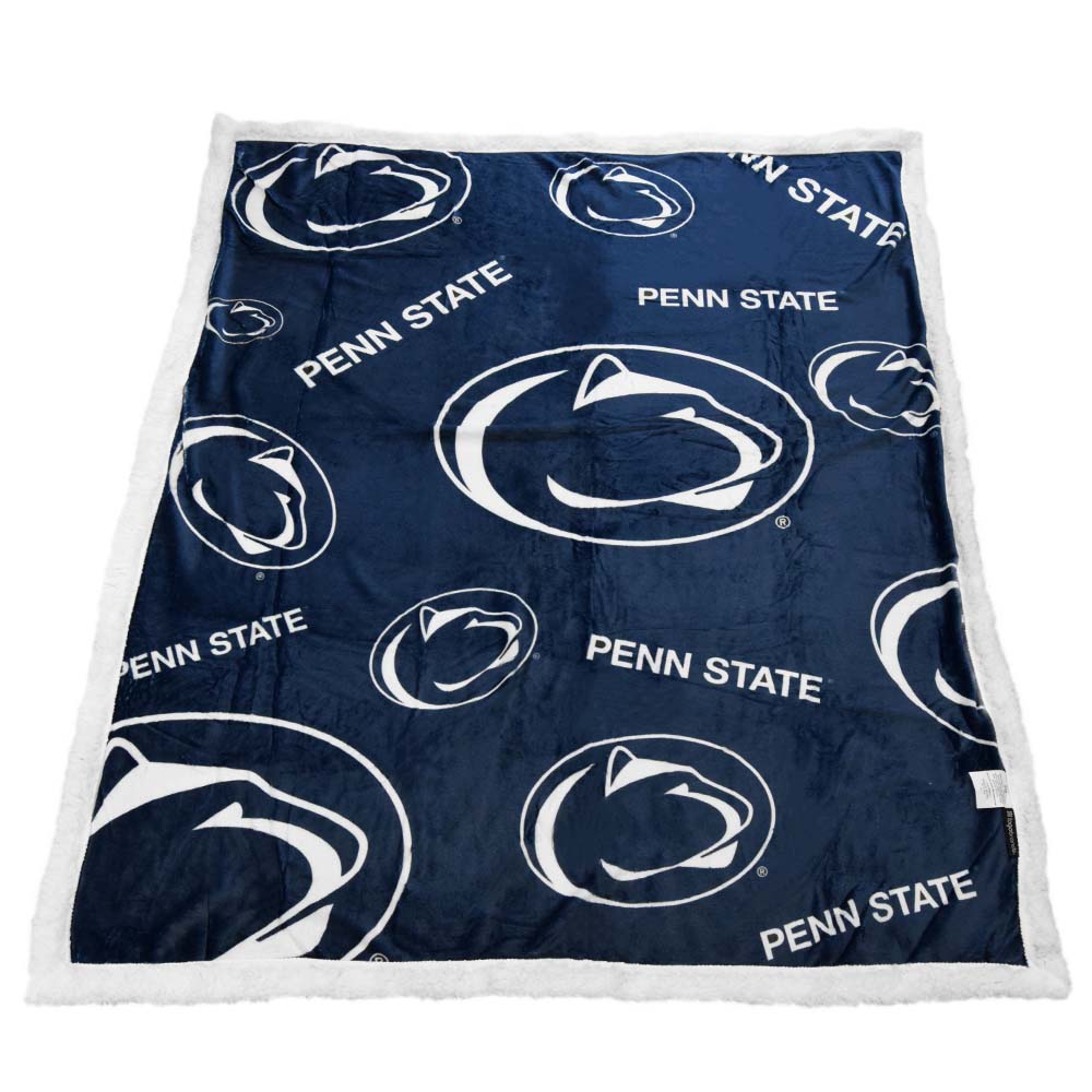 Penn State 50" X 60" Printed Sherpa Blanket