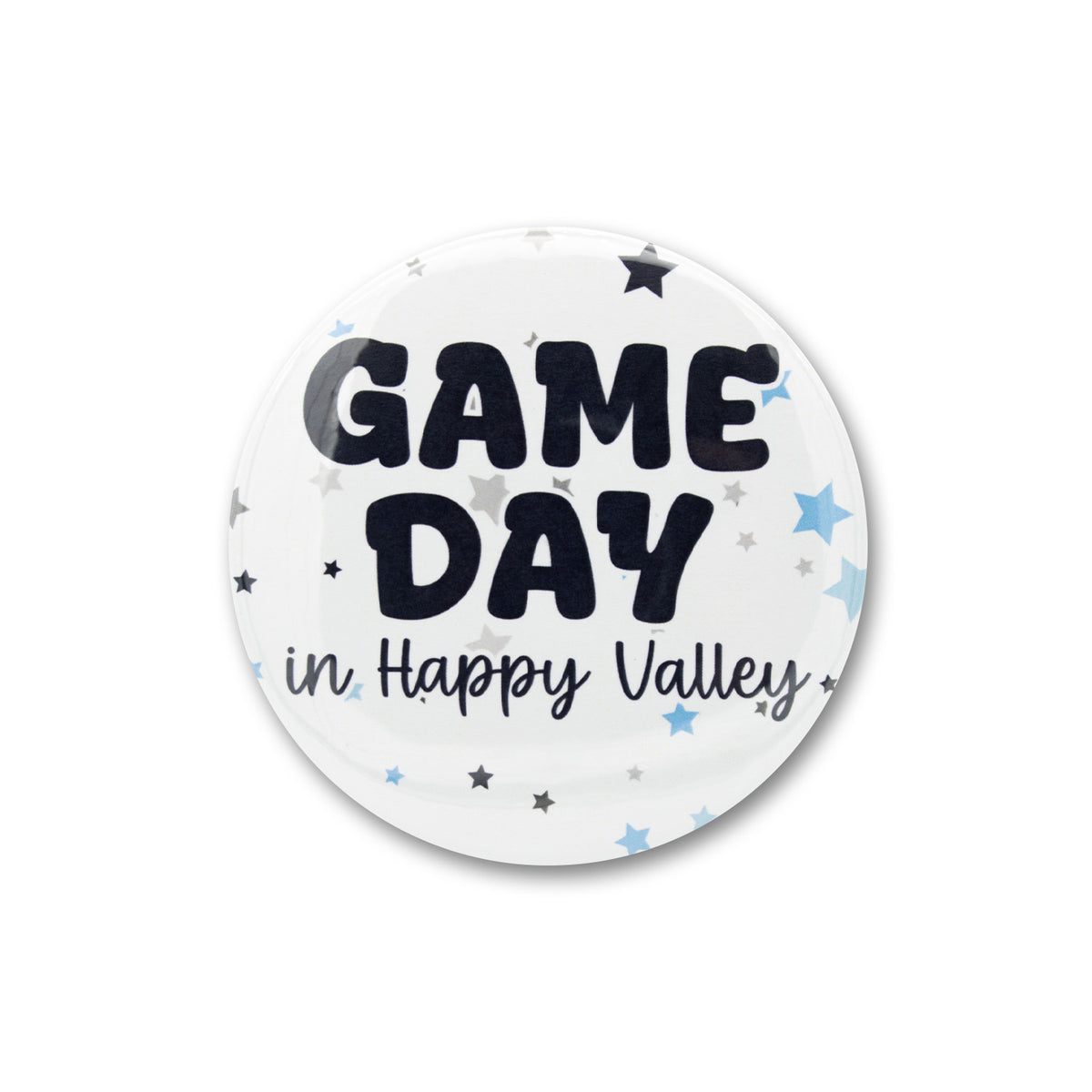 Happy Valley Gameday Stars 3" Button