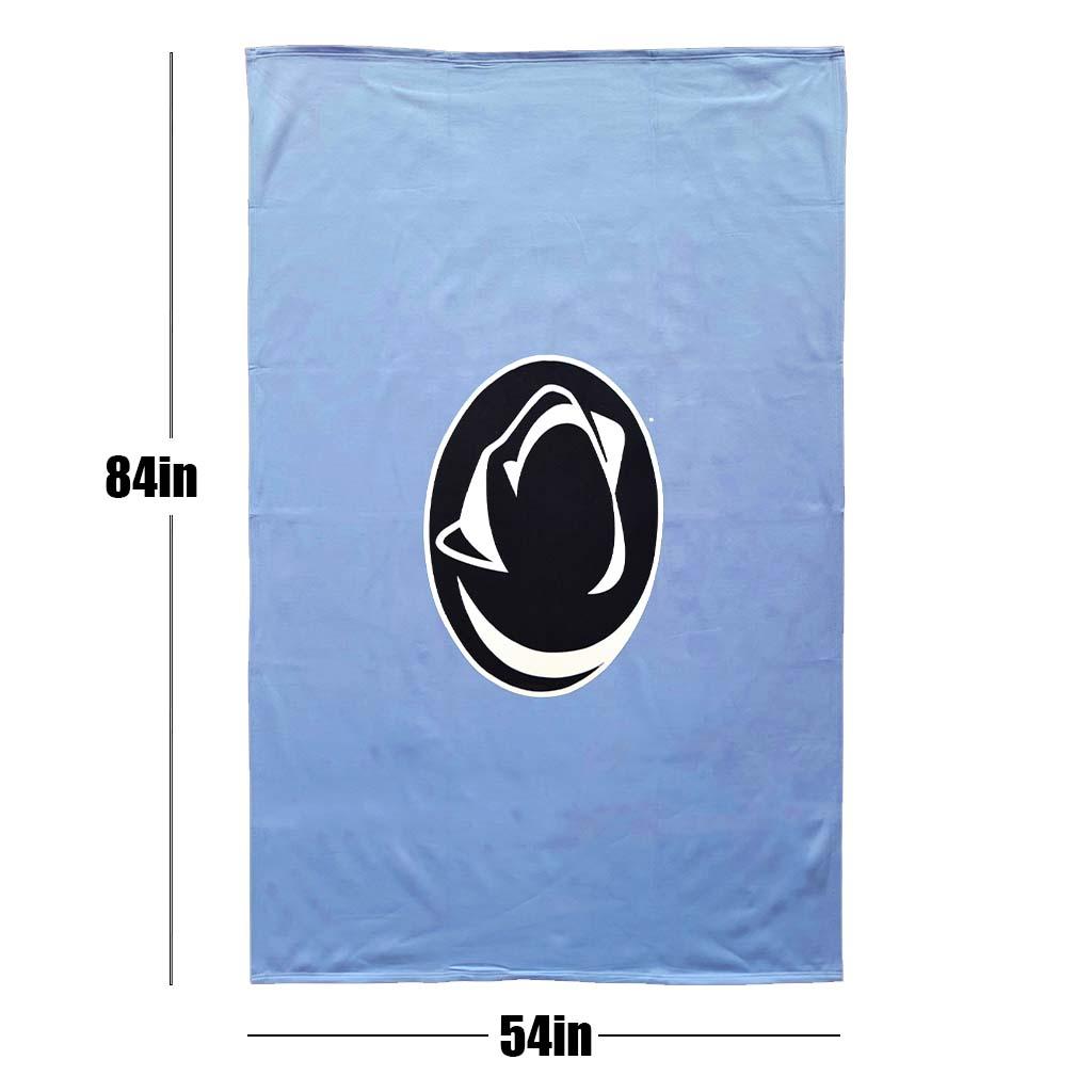 Penn State Sweatshirt Logo Blanket