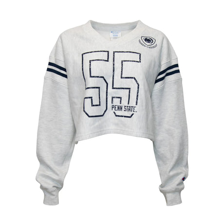 Penn State Women's Champion Reverse Weave Cropped Crewneck