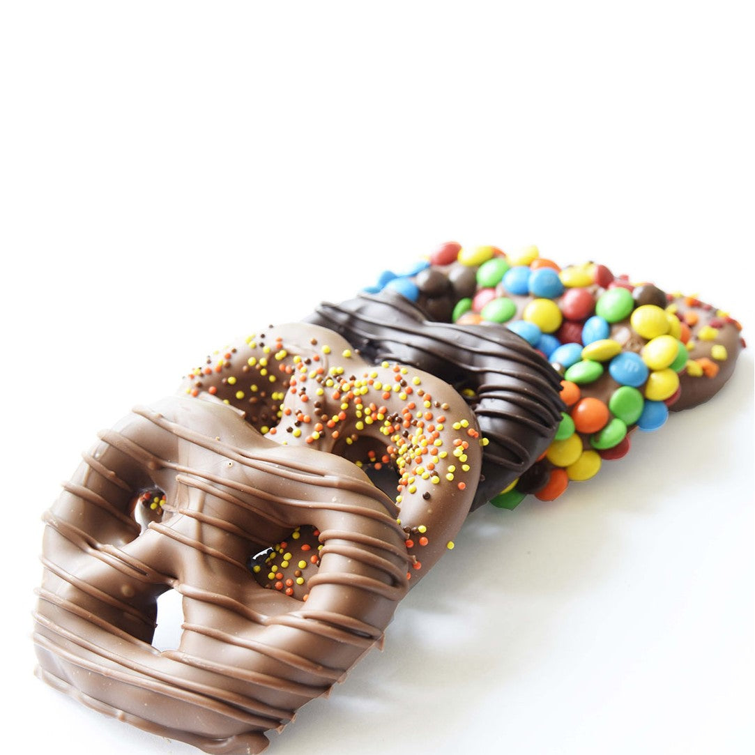Nibbles and Bits Fancy Chocolate Covered Pretzels