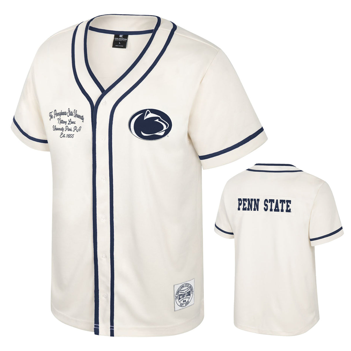 Penn State Colosseum Baseball Jersey