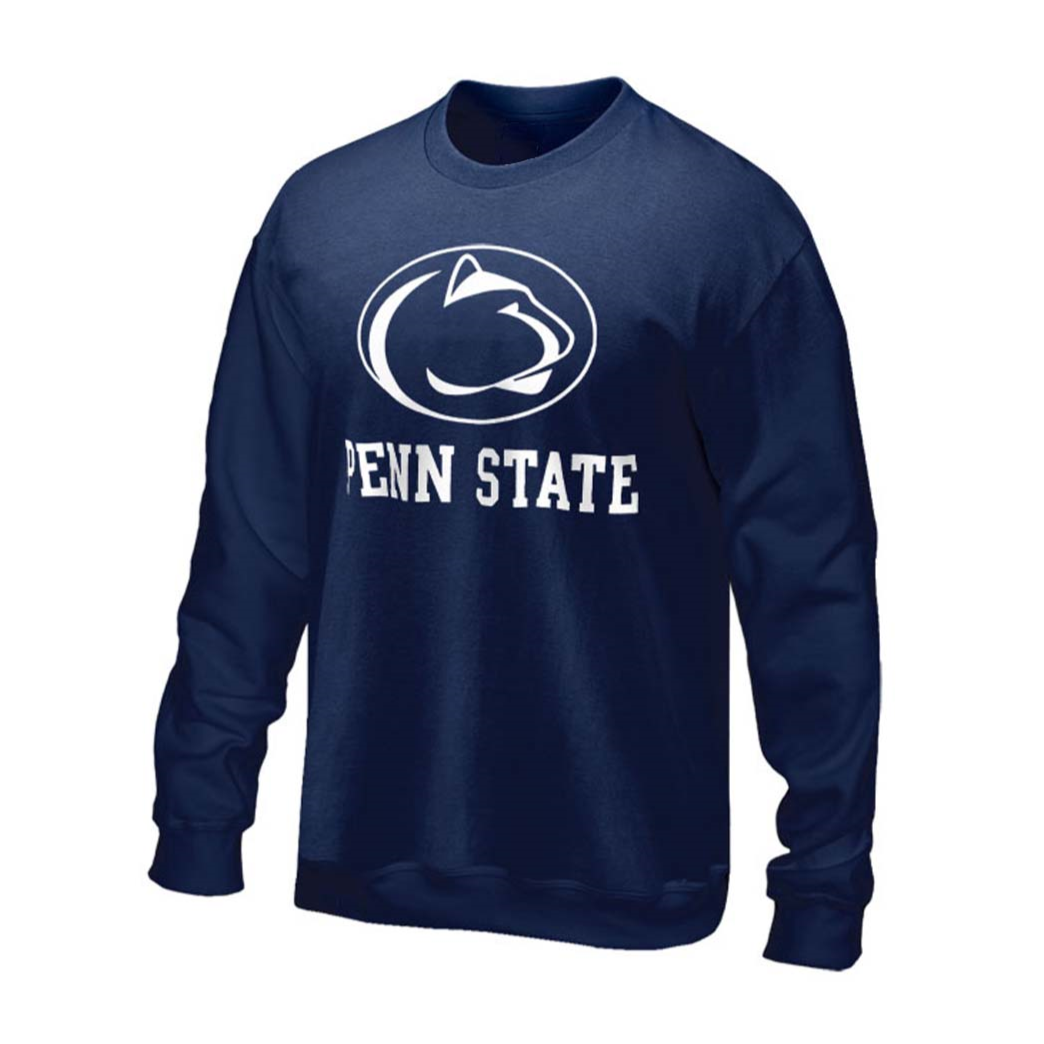 Penn State Logo Block Crew Sweatshirt