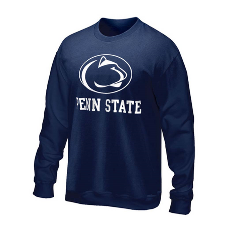 Penn State Logo Block Crew Sweatshirt