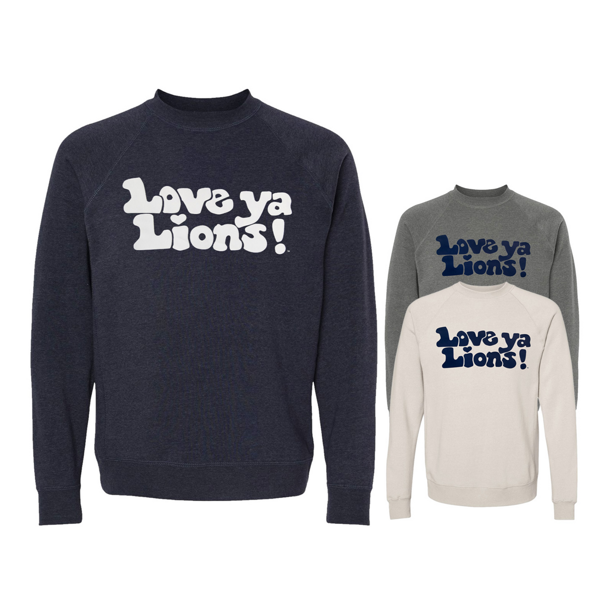 新品正規品【V12/L】ONE HAND LIONデザインパーカースウェット Penn State Love Ya Lions Crew – PennStateClothes.com