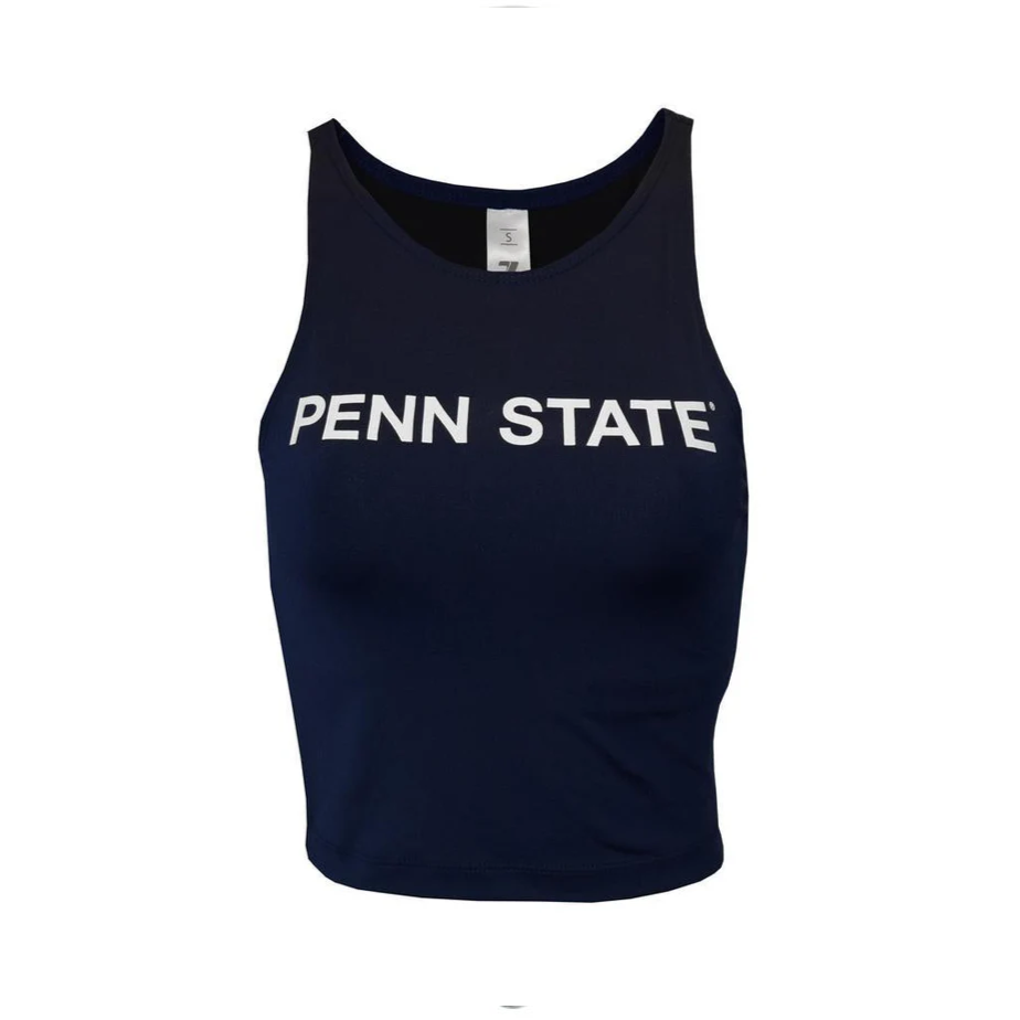 Penn State Women's 1st Down Cropped Tank Top