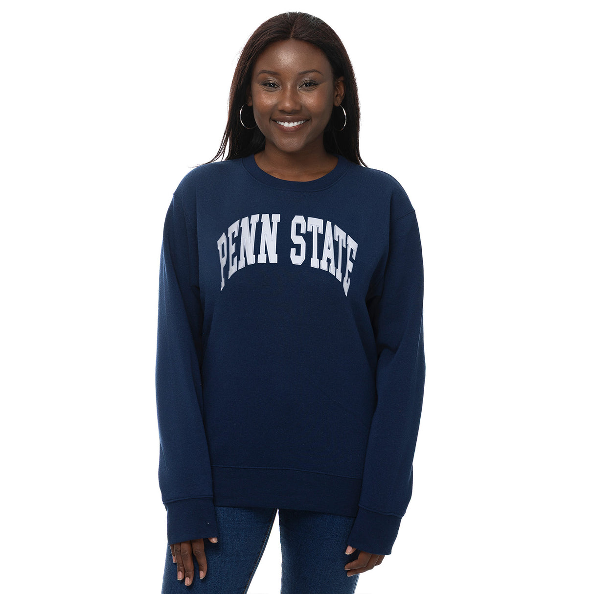 Penn State Women's EMB Arch Crew Sweatshirt