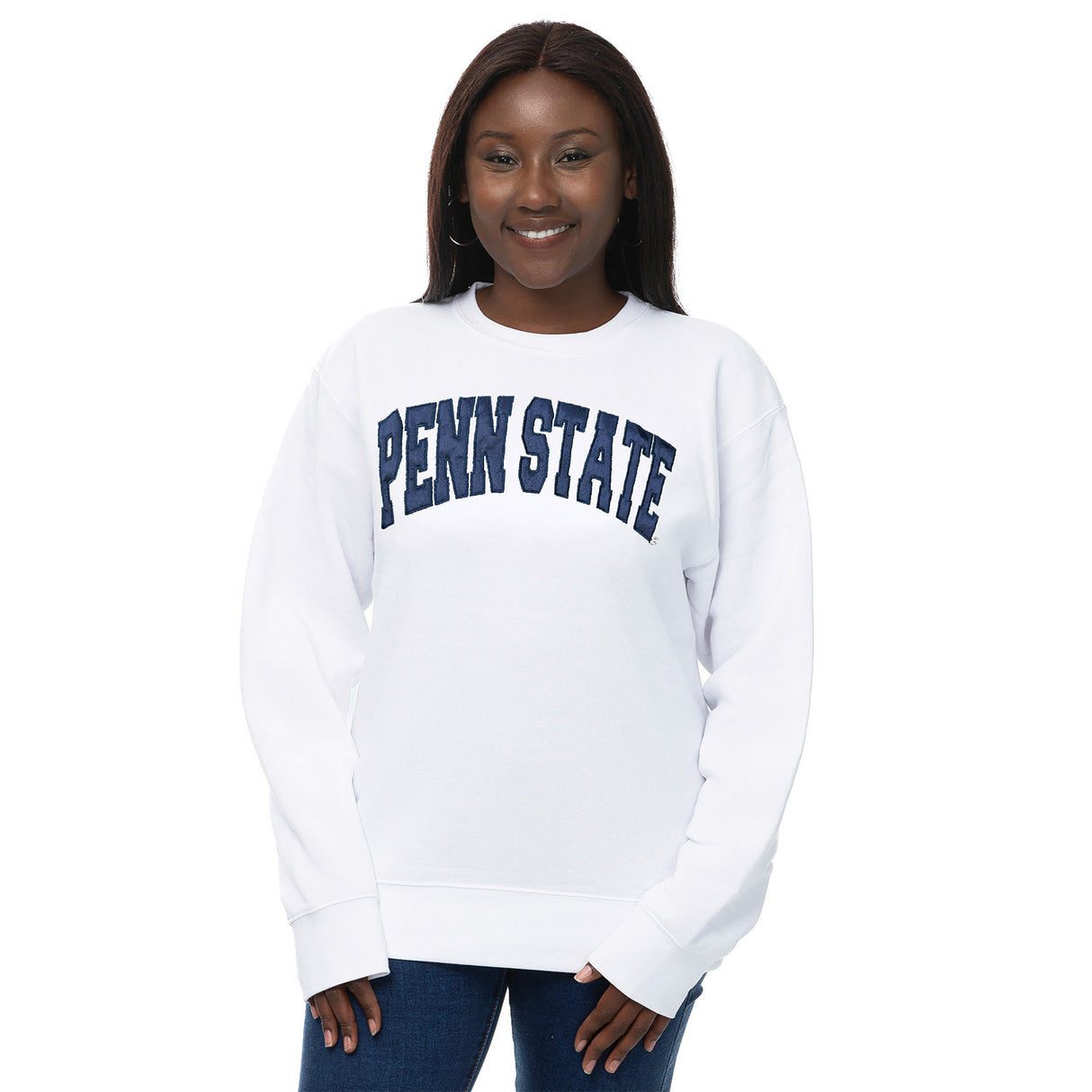 Penn State Women's EMB Arch Crew Sweatshirt