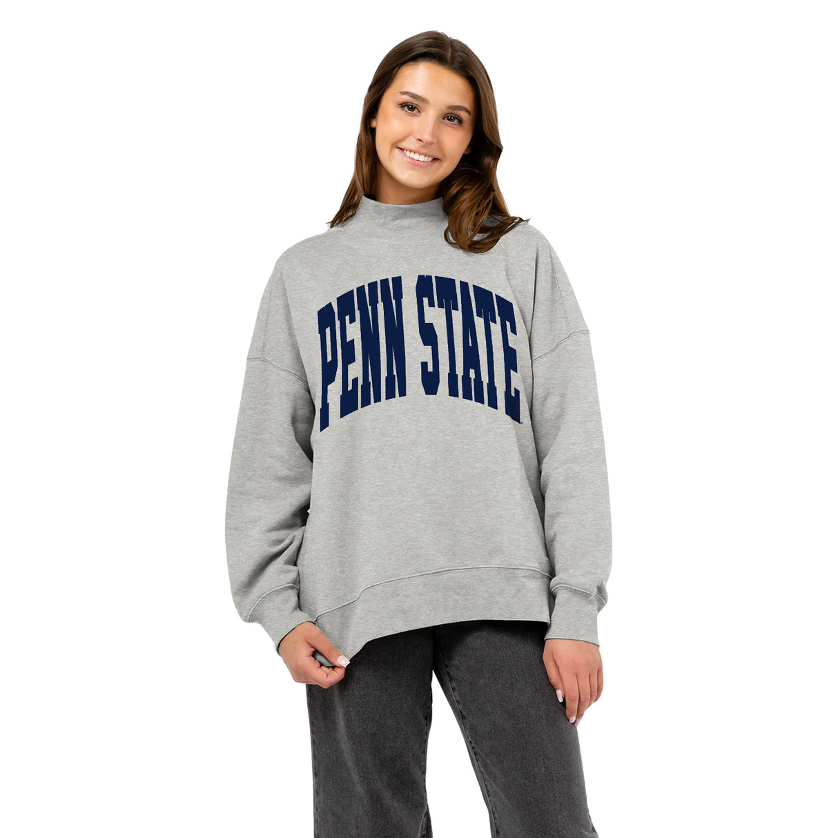 Penn State Women's Diana Mock-Neck Crew