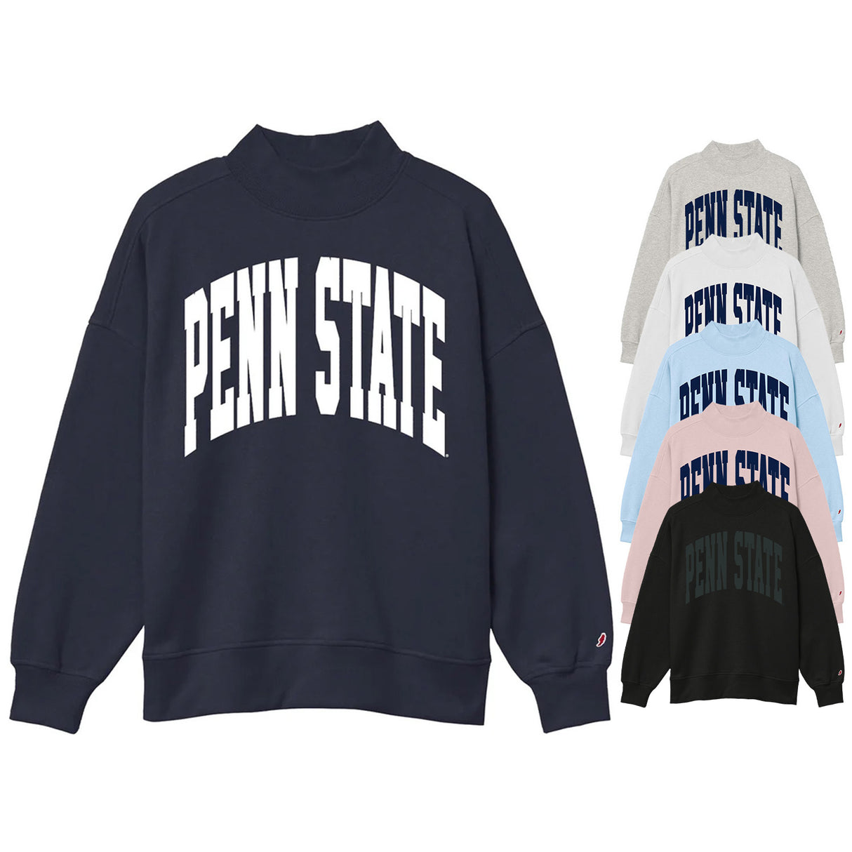 Penn State Women's Diana Mock-Neck Crew