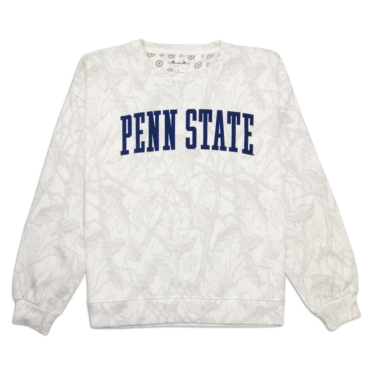 Penn State Women's Icy Woodland Camo Crew