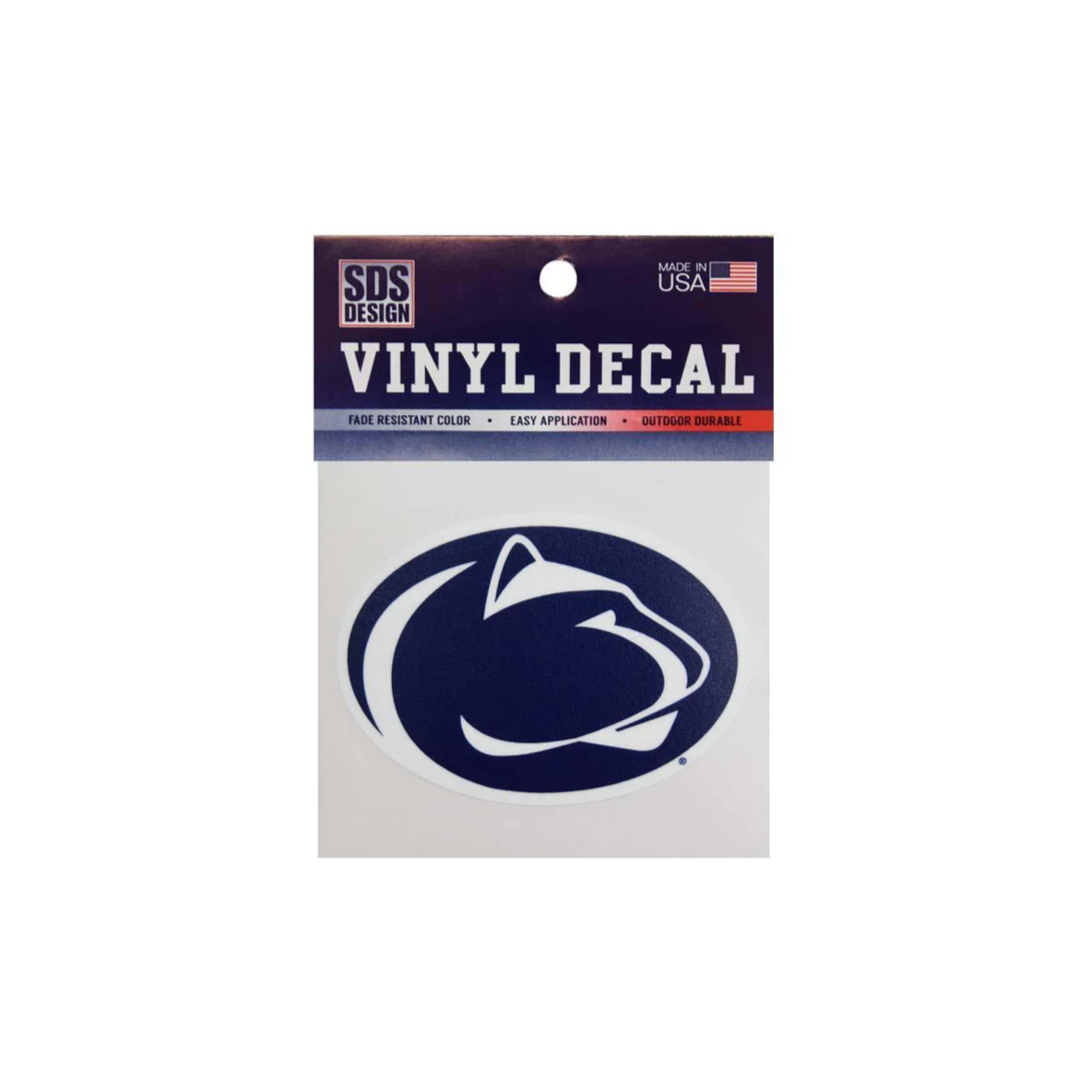 Penn State Nittany Lion Logo 3" Decal