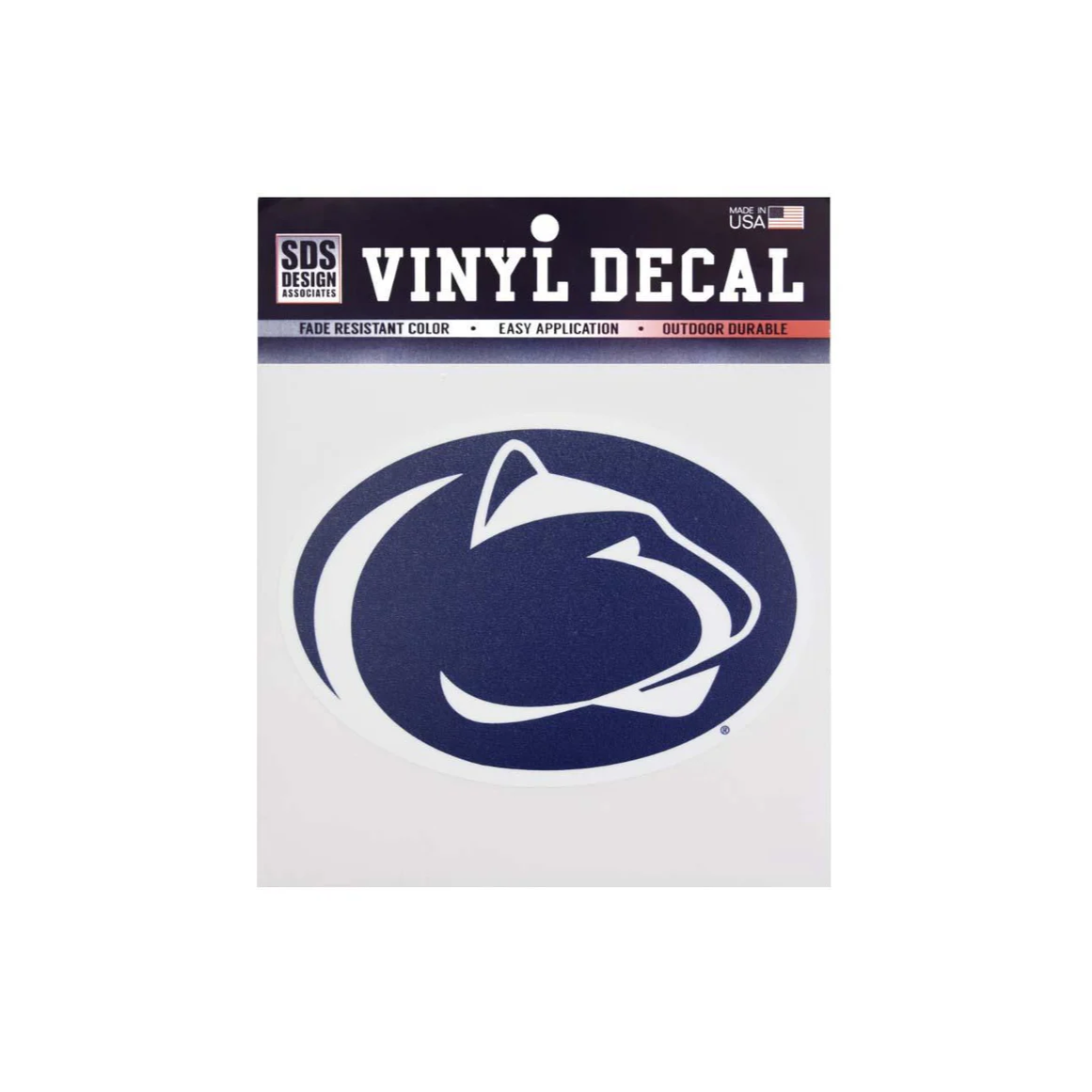 Penn State Nittany Lion Logo 6" Decal
