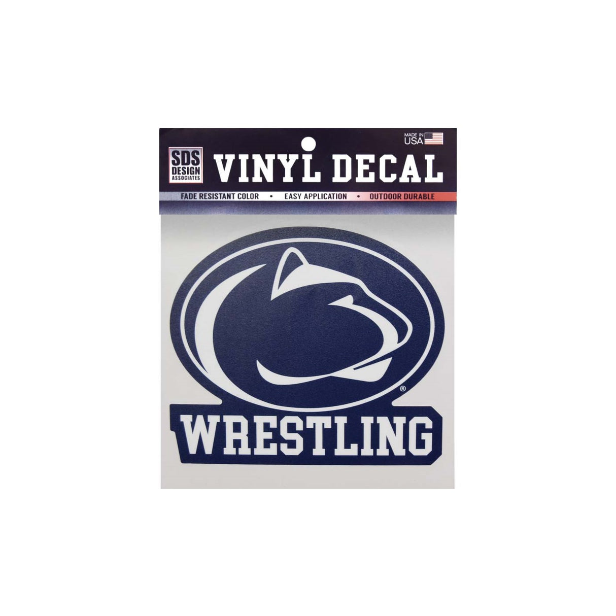 Penn State Logo Wrestling 6" Decal